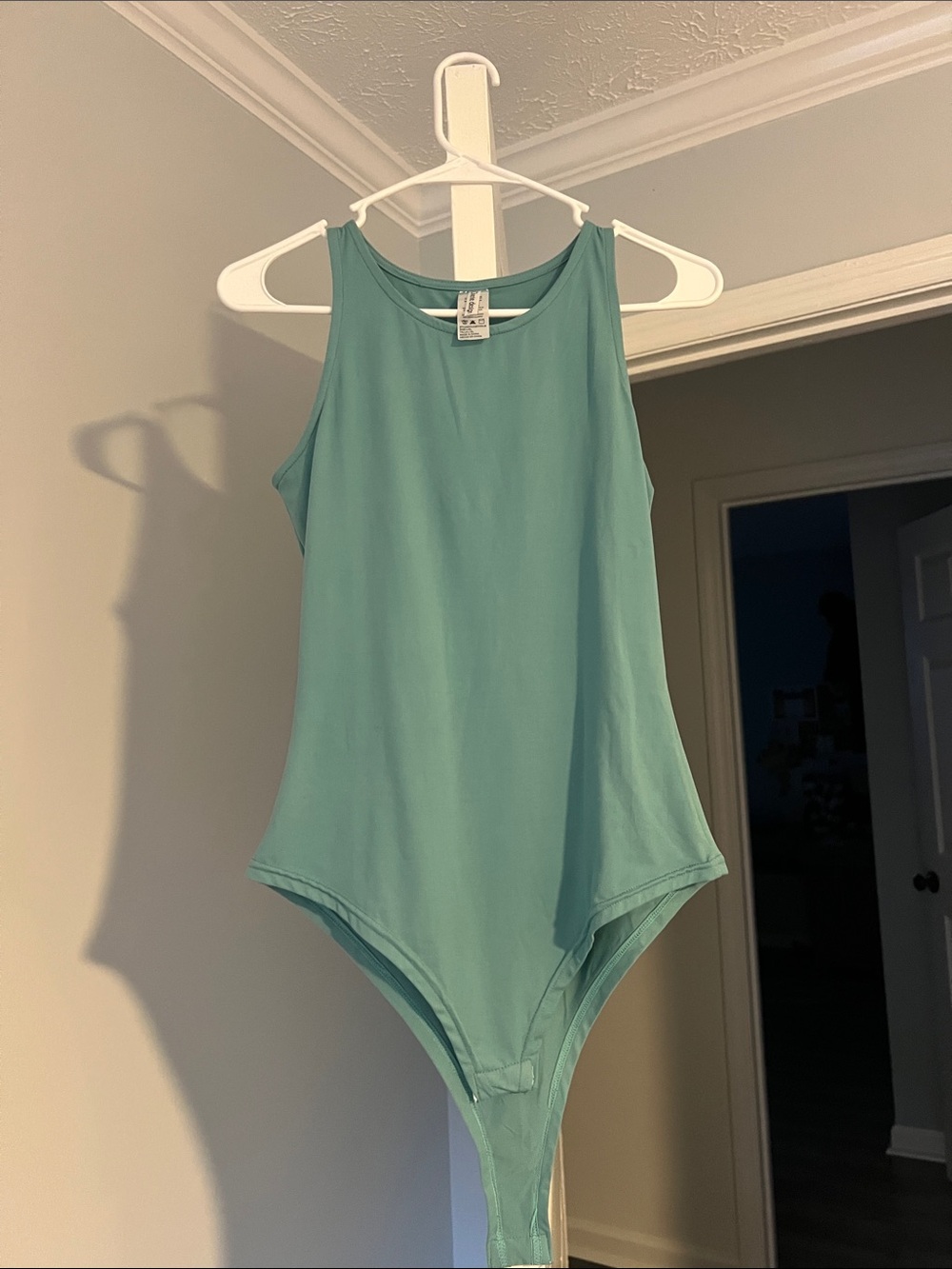 Women’s Teal Sleeveless Bodysuit - Smooth Stretch Fit